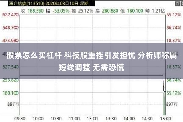 股票怎么买杠杆 科技股重挫引发担忧 分析师称属短线调整 无需恐慌